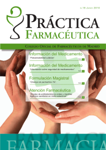 Práctica Farmacéutica Nº 18 - Julio 2010