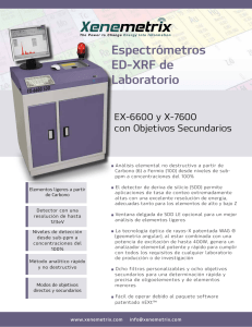 Espectrómetros ED-XRF de Laboratorio