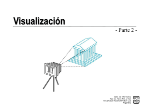 volumen de visualización