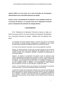 Informe 5/2010 - Gobierno de Aragón