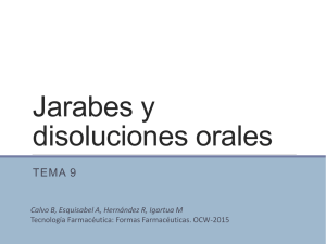Jarabes y disoluciones orales Archivo