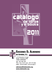 catálogo 2011 - Editorial El Almendro