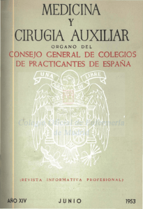 Junio 1953 en PDF - CODEM. Ilustre Colegio Oficial de Enfermería