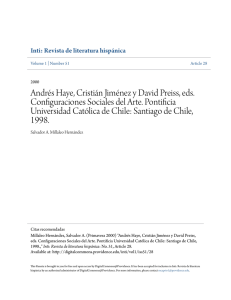 AndrÃ©s Haye, CristiÃ¡n JimÃ©nez y David Preiss, eds