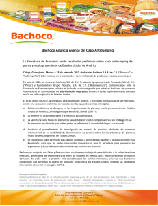 BACHOCO-Avance antidumping- 23enero F