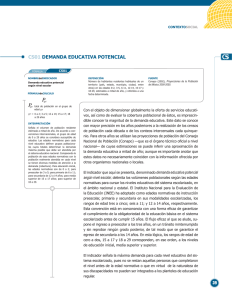 CS01 - Instituto Nacional para la Evaluación de la Educación