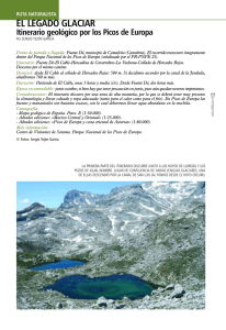El legado glaciar. Itinerario geológico por los Picos de Europa