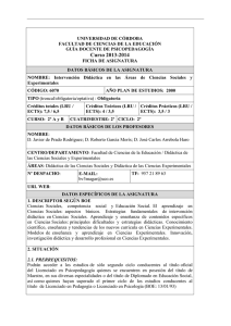 Programa - Universidad de Córdoba