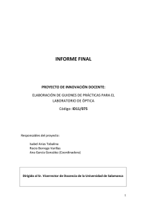 informe final - Gredos - Universidad de Salamanca