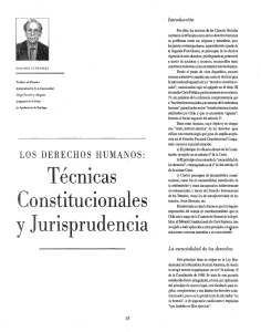 Técnicas Constitucionales y Jurisprudencia