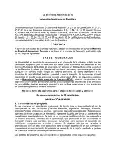 La Secretaria Académica de la Universidad Autónoma de Querétaro