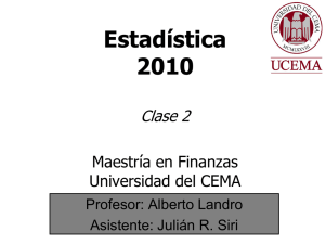 Clase 2 - Universidad del CEMA