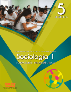 Sociolog&iacute;a 1: M&oacute;dulo de Aprendizaje para Bachillerato