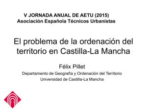 El problema de la ordenación del territorio en Castilla