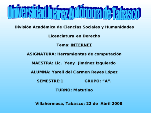 División Académica de Ciencias Sociales y Humanidades Licenci