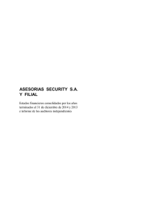 Asesorías Security 2014