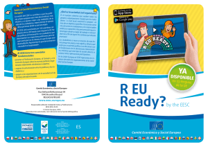 r eu ready? - EESC European Economic and Social Committee