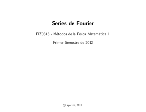 Presentación sobre Series de Fourier
