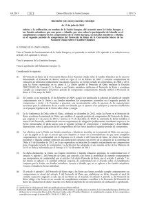 (UE) 2015/1340 del Consejo, de 13 de julio de 2015, relativa a la
