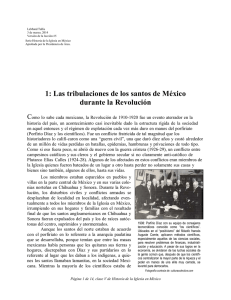1: Las tribulaciones de los santos de México durante la Revolución