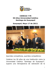 2012-05-17-50 AÑOS UNIVERSIDAD CATOLICA DE GUAYAQUIL
