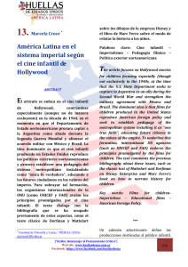 América Latina en el sistema imperial según el cine infantil de