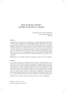 pdf Rescatar del olvido (Azorín en Blanco y Negro)