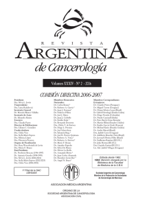 argentina - Sociedad Argentina de Cancerología
