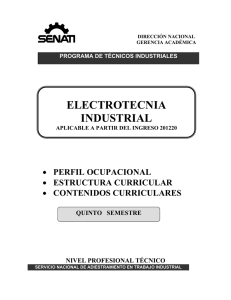 electrotecnia industrial - Ingreso a la INTRANET SENATI