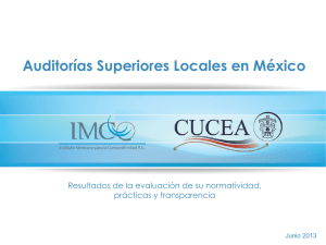 Auditorías Superiores Locales en México