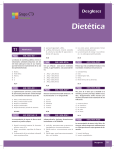 Dietética - CTO Enfermería