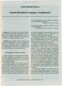 Gastón Bachelard: lenguaje e imaginación