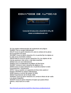 Comandos de AutoCAD - Amazon Web Services