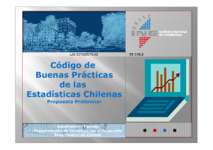 Código de Buenas Prácticas de las Estadísticas Chilenas
