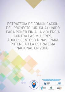 EstratEgia dE comunicación dEl proyEcto “uruguay