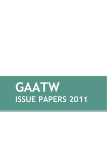 ISSUE PAPERS 2011