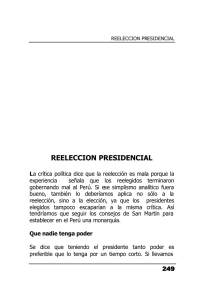 reeleccion presidencial 25-ok