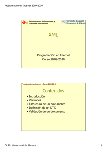 XML - RUA - Universidad de Alicante