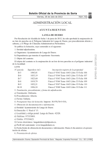 administración local - Boletín Oficial de la Provincia de Soria