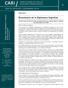 Bicentenario de la Diplomacia Argentina