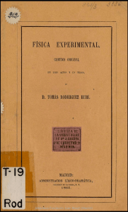 Fisica experimental - Fundación Juan March
