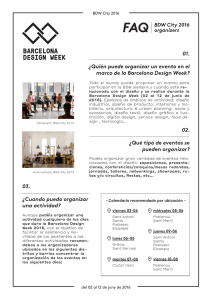 FAQ - BCD Barcelona Centro de Diseño