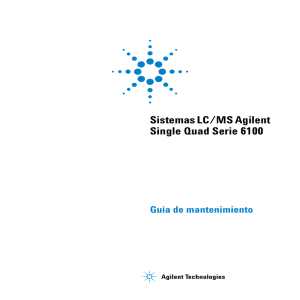 Sistemas LC/MS Agilent Single Quad Serie 6100