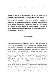 Informe 17/2012 - Gobierno de Aragón