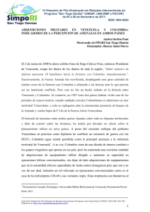 ADQUISICIONES MILITARES EN VENEZUELA