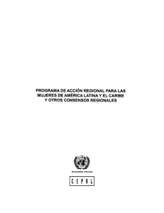 Programa de Acción Regional para las Mujeres de América Latina y