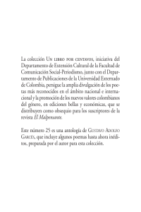 Libreta de apuntes - Universidad Externado de Colombia