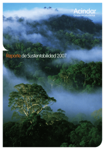 Reporte de Sustentabilidad 2007