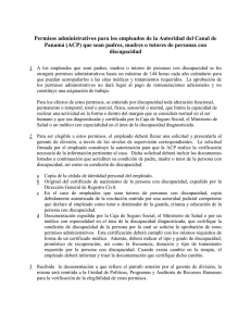 Permisos administrativos para los empleados