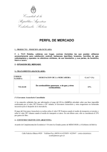 perfil de mercado - Argentina Trade Net